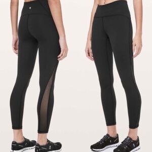 Lululemon Train Times 7/8 Pant *25" Black leggings